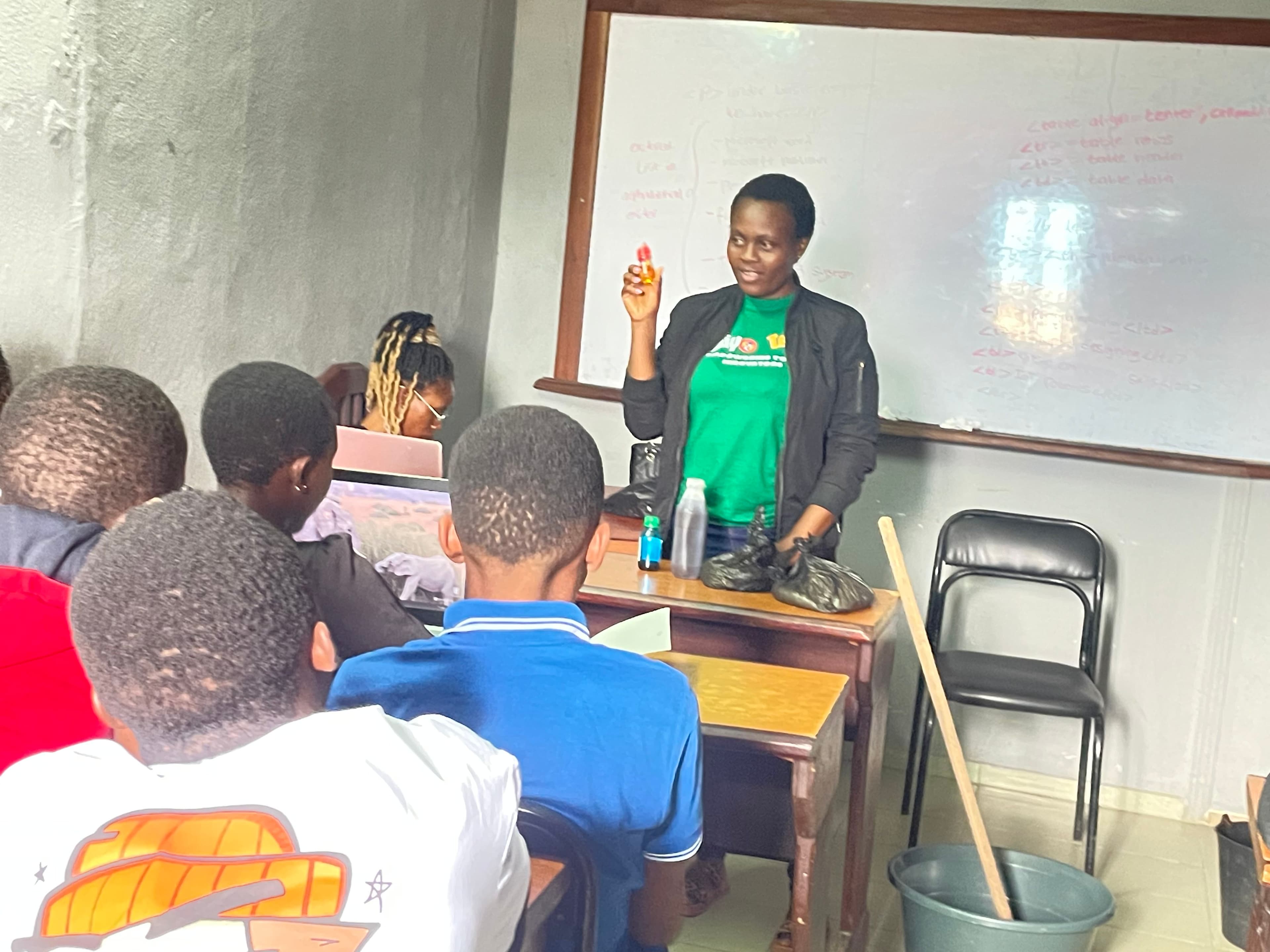 Students learning