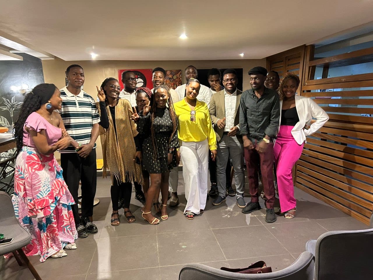 Giiyo Tech students and mentors working together on technology projects